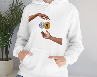 Bitcoin Ethereum Hooded Sweatshirt