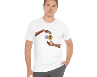 Unisex Bitcoin/Ethereum Short Sleeve Tee