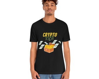 Unisex Crypto Rich Short Sleeve Tee