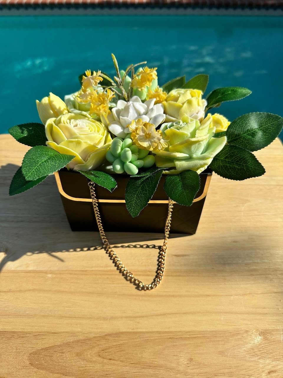 Soap Flower Bouquet Handmade Flower Bouquet Spring Bouquet Etsy