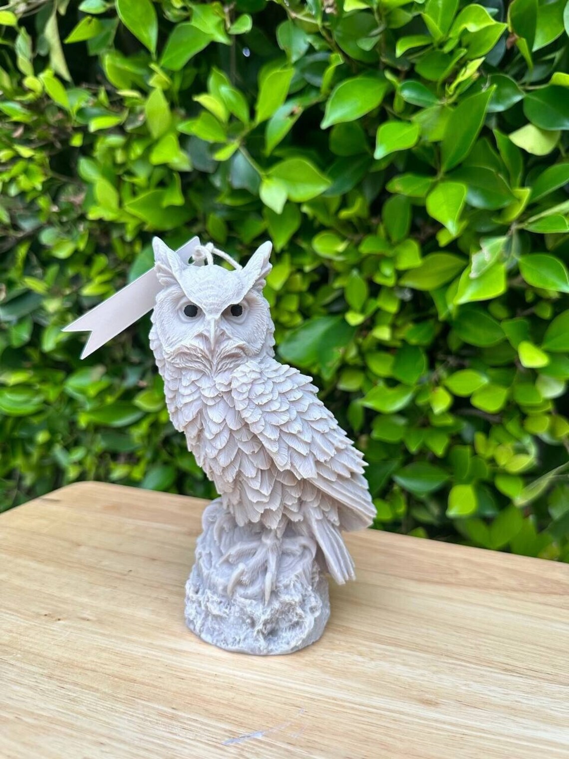 Large Owl Candle, Owl Sculpture Candle, Natural Soy Wax, Bird Candle