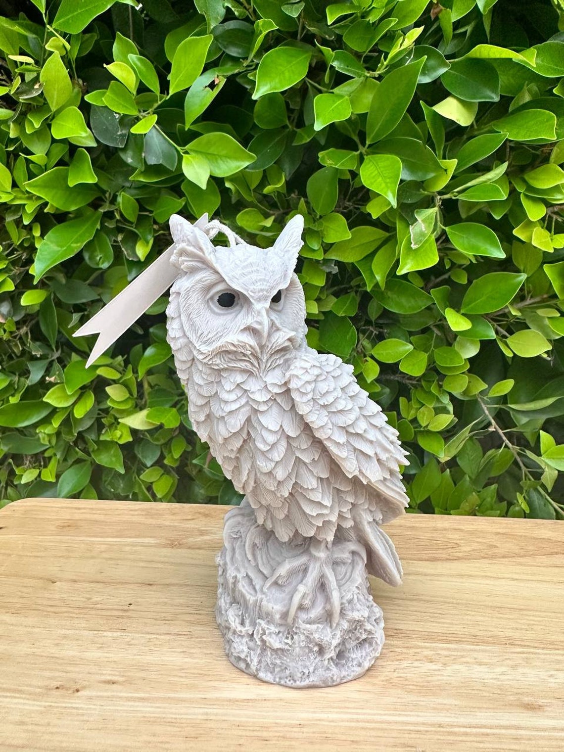 Large Owl Candle, Owl Sculpture Candle, Natural Soy Wax, Bird Candle