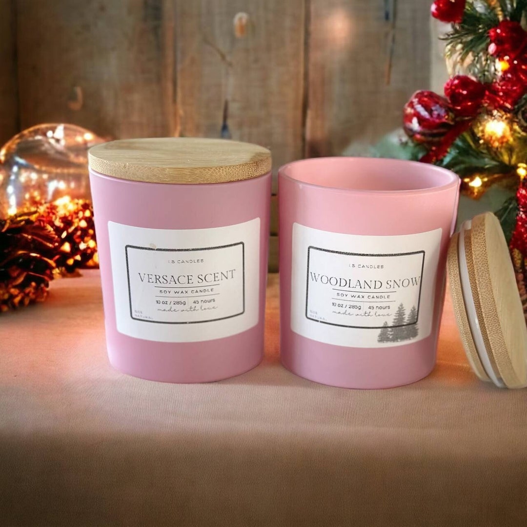 Christmas Candle Winter Candle Christmas Scented Candles Etsy