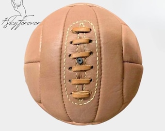 1938 World Cup Vintage Leather Soccer Ball, Collectible Memorabilia