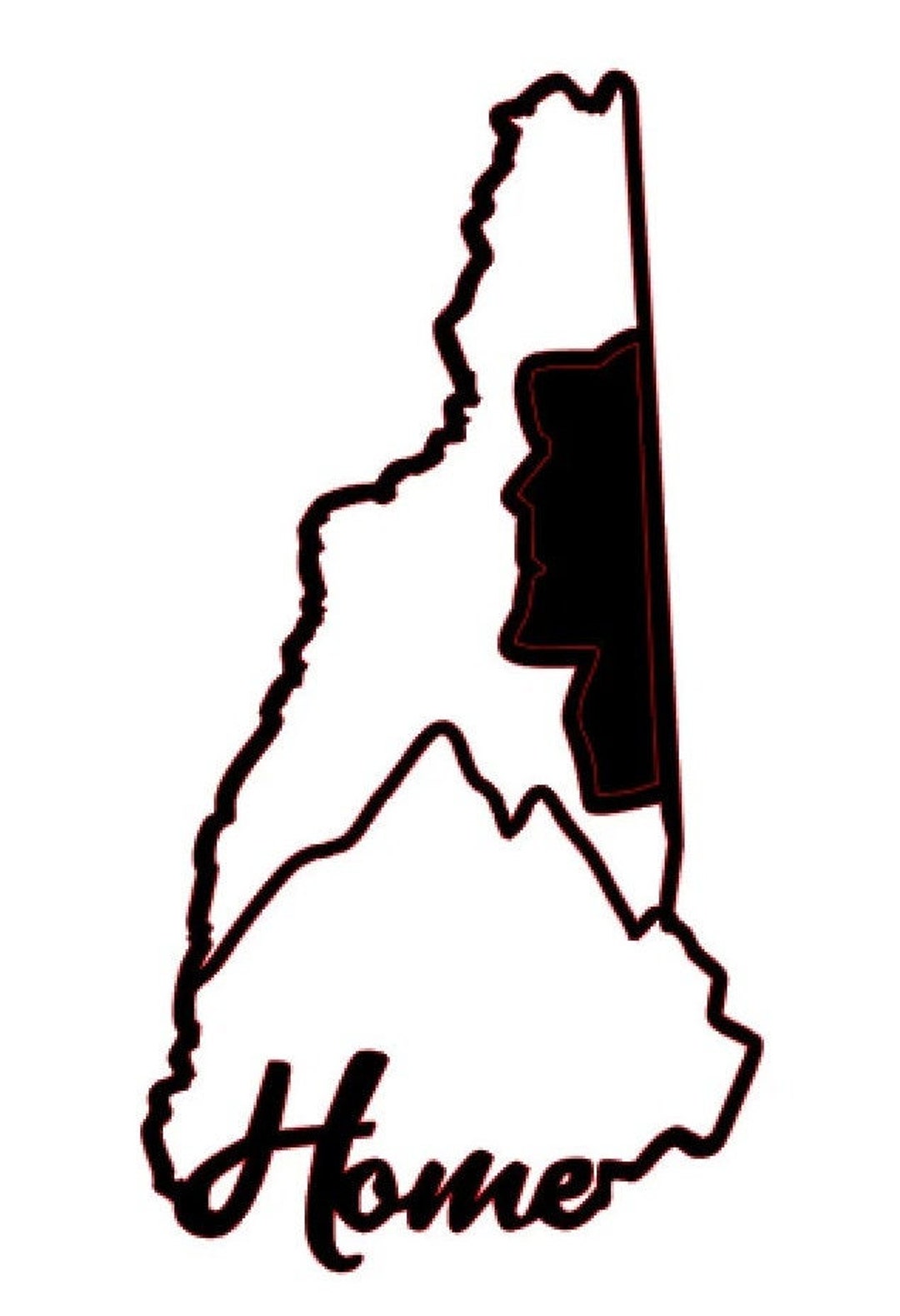 New Hampshire Home Svg Dxf Nc File for Plasma - Etsy