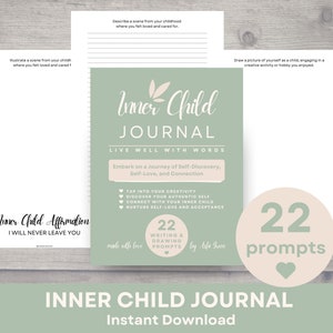 Diario del Niño Interior / 22 Sutiles Indicaciones para el Crecimiento Personal, la Sanación y el Descubrimiento / Descargar PDF / Conecta con tu Pequeño Yo