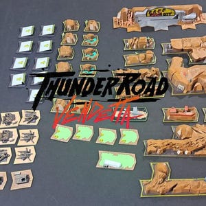 Thunder Road: Vendetta - Carnaval of Chaos - Impassable Terrain - Jumps -  Upgraded Tiles