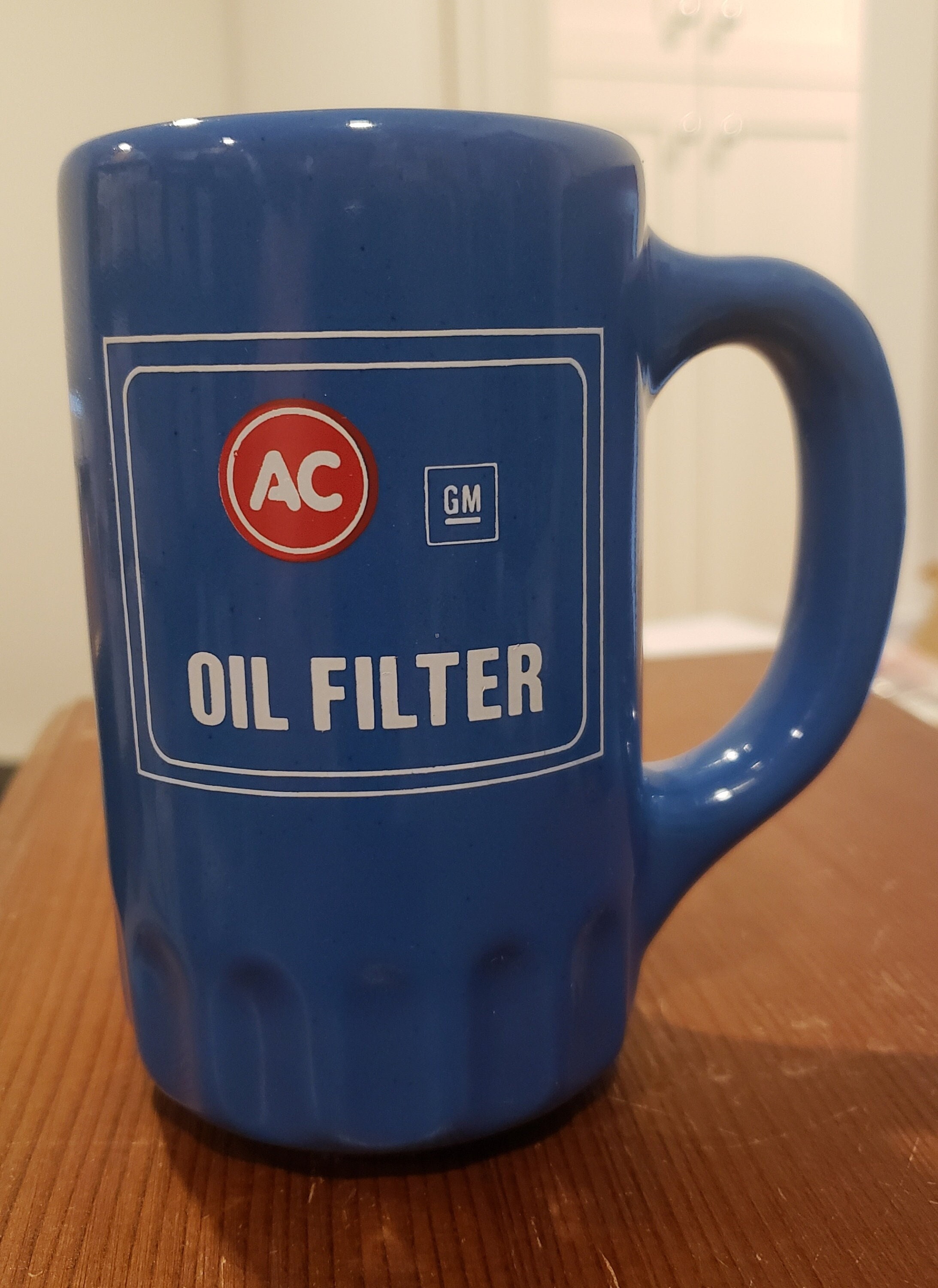 AC GM Auto Parts Promotional Oil Filter Shaped Coffee Mug Free Shipping -  Etsy