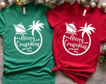 SALE!! Merry Cruisemas Family Christmas Cruise Matching Shirt Family Vacation Cruise Oh Ship Squad Vacation Family Holiday Cruise Tshirt V46