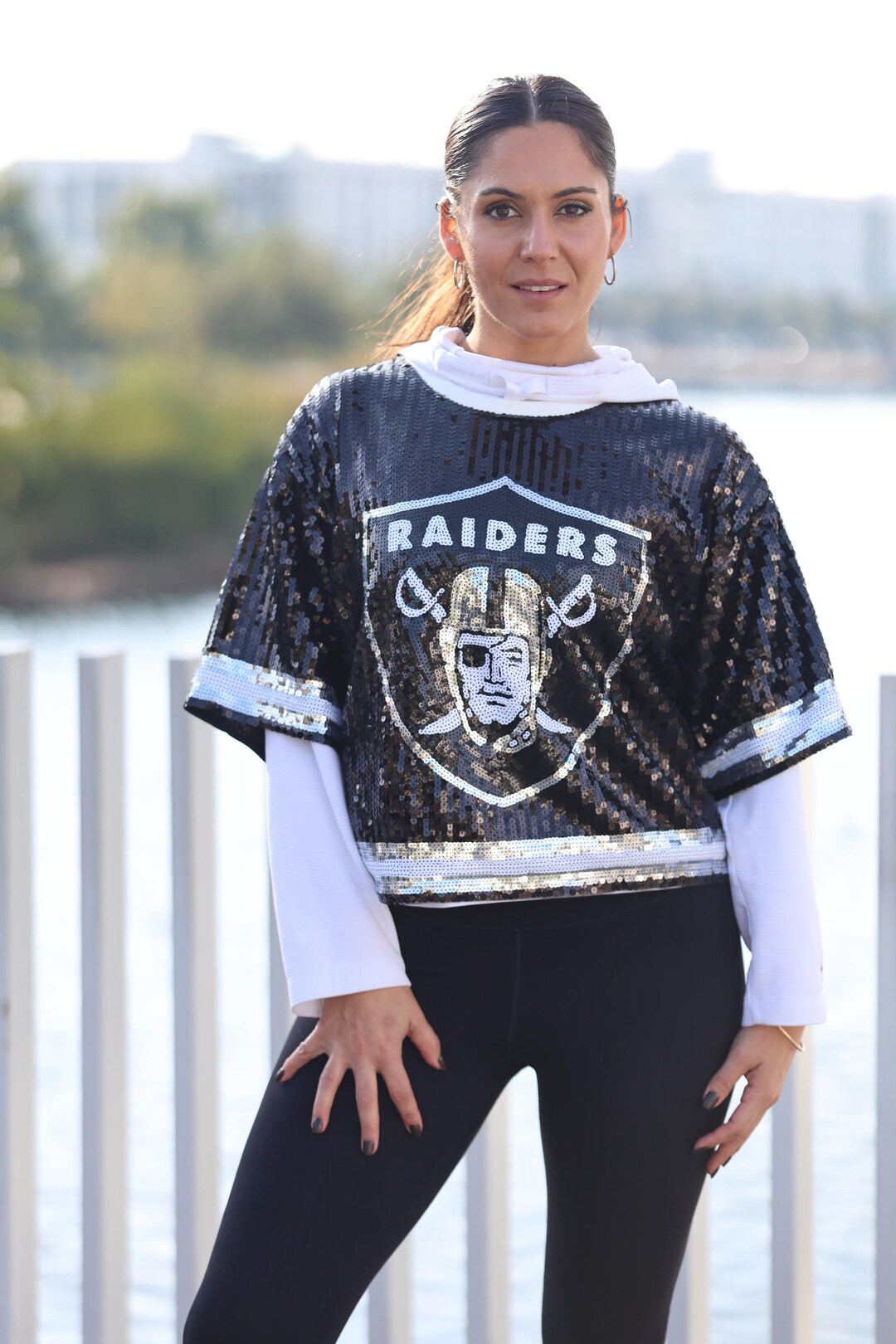 NEW LV Raider Sequin Jersey Top - Etsy