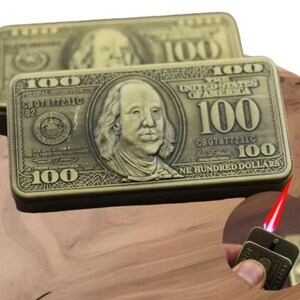 american currency dollars design lighter