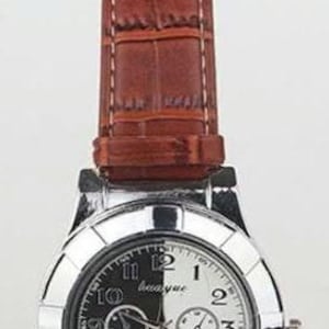 military cigarette cigar lighter watch men quartz refillable wrist watch image 4