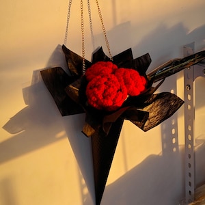 red rose bouquet,crochet bouquet,rose buoquet,valentine&#39;s day gift,gift for girlfriend,birthday gifts,valentie&#39;s day bouquet,gifts for wife