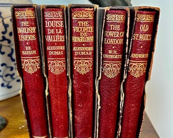 LIBRO ANTIGUO La Torre de Londres de W.H. Ainsworth Impreso por Collins Impreso en Gran Bretaña