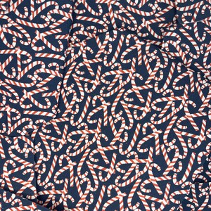 Dog Bandana | Candy Canes | Elastic Band Bandana | Pet Accessories