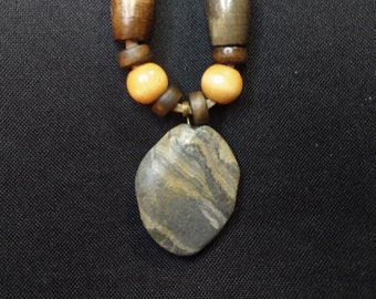 Handcrafted Natural Stone Necklace