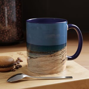 Beautiful Ocean Accent Coffee Mug, 11oz
