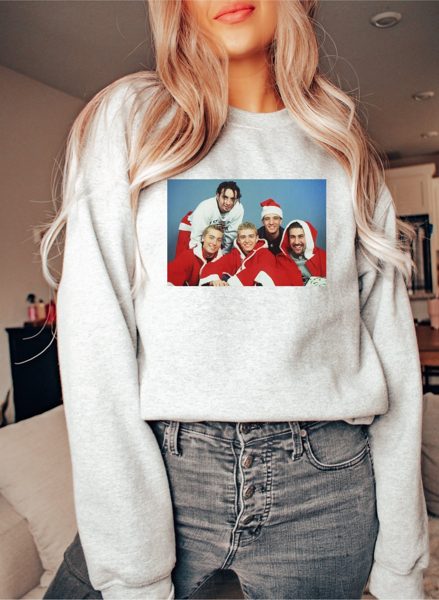 Discover NSYNC Christmas Sweatshirt, Funny Christmas Sweatshirt