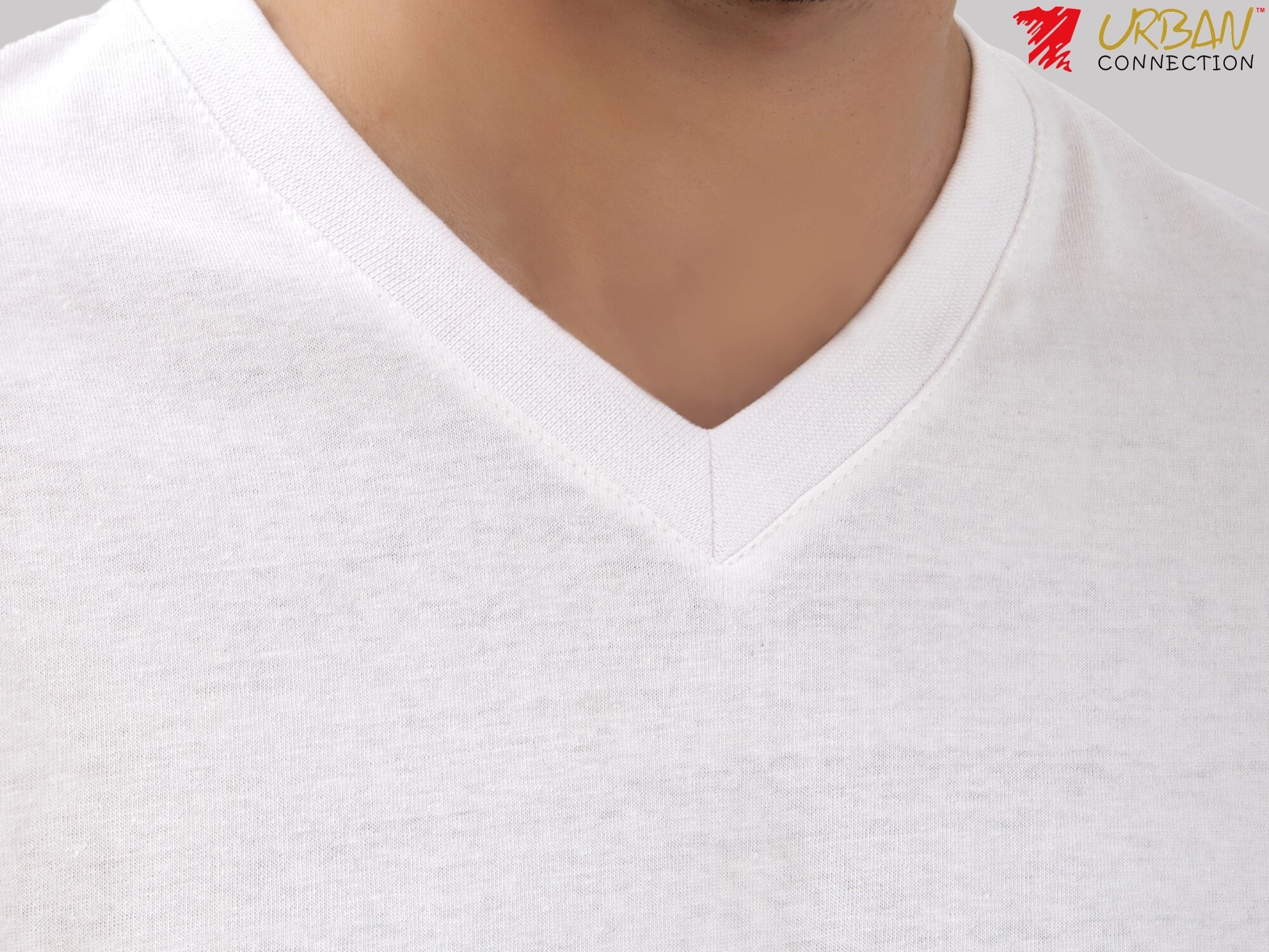 12 Pack Mens White V-neck T Shirt - Etsy