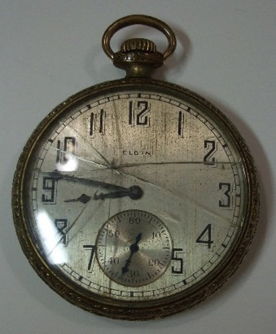 1923 ELGIN Supreme Pocketwatch - Gold Filled - ne… - image 1