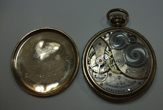 1923 ELGIN Supreme Pocketwatch - Gold Filled - ne… - image 4