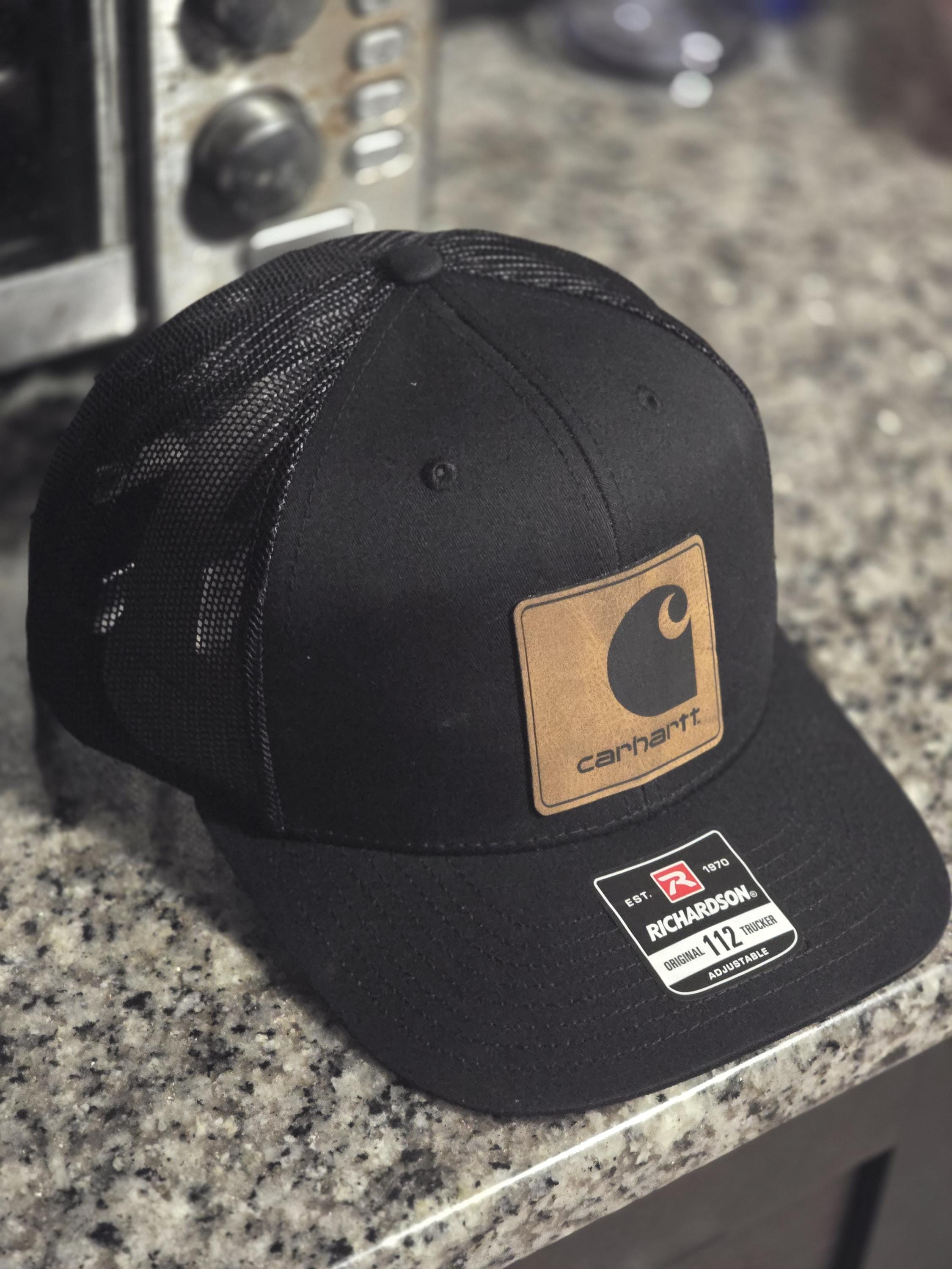 carhartt themed Richardson 112 trucker hat