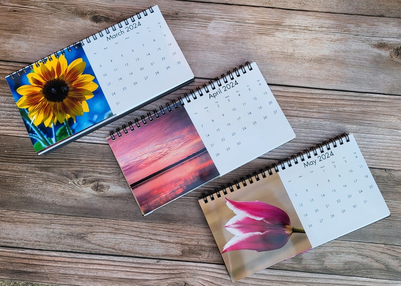 2024 Escape to Nature Desk Calendar, Nature, Landscape, Wildlife Photos
