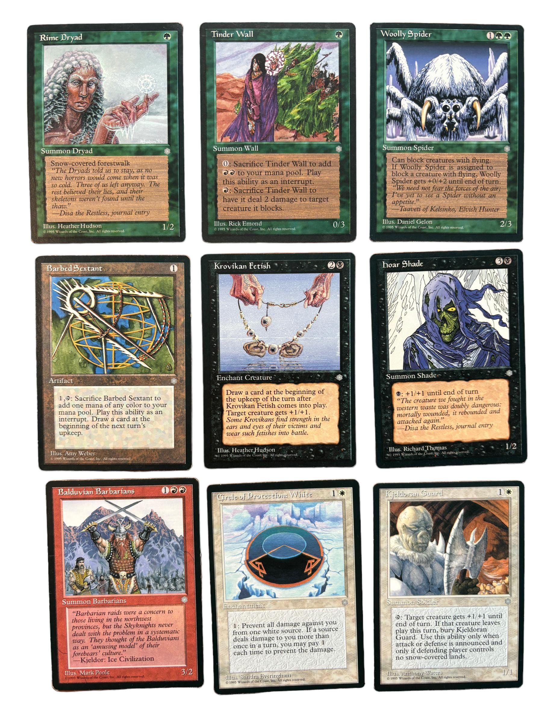 Vintage Old School MTG Cards Common and Uncommon Choose Lot Size - Etsy