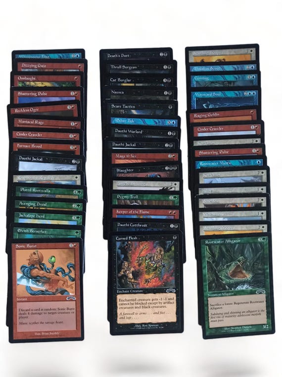 Vintage Old School MTG Cards Common and Uncommon Choose Lot Size