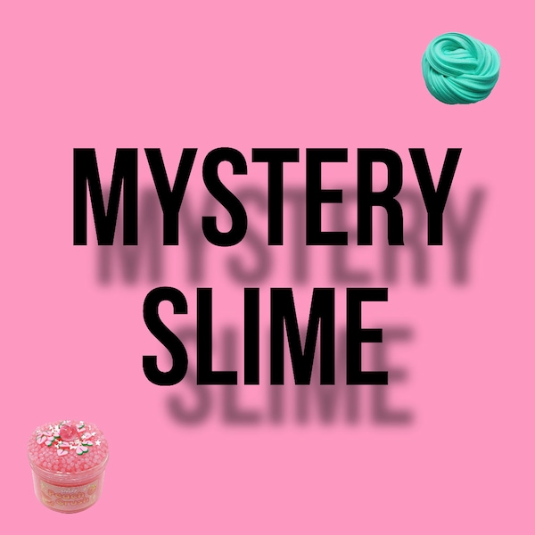 Mystery Scented Slime With Add Ons