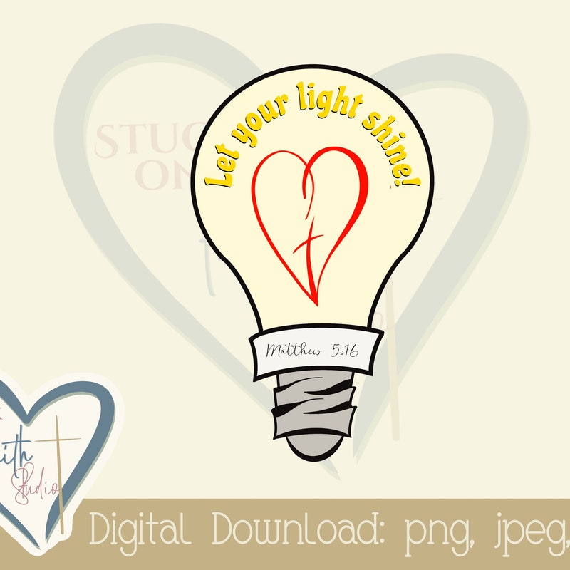Let Your Light Shine - Etsy