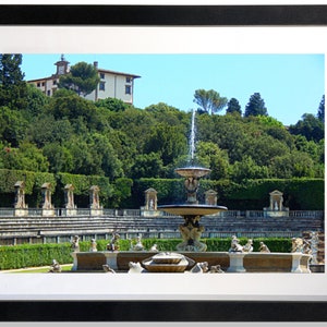 Florence Photography Print, Boboli Gardens Print, Italy Digital Downloads