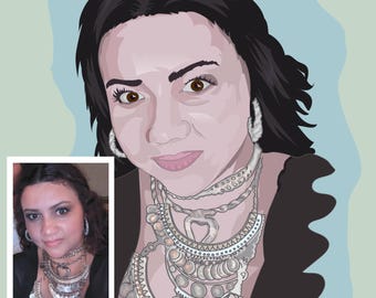 Custom Portrait, Digital Drawing Portrait, Custom Illustration, Portrait From Photo, Personalized Portrait, Couple Portrait, Family Portrait