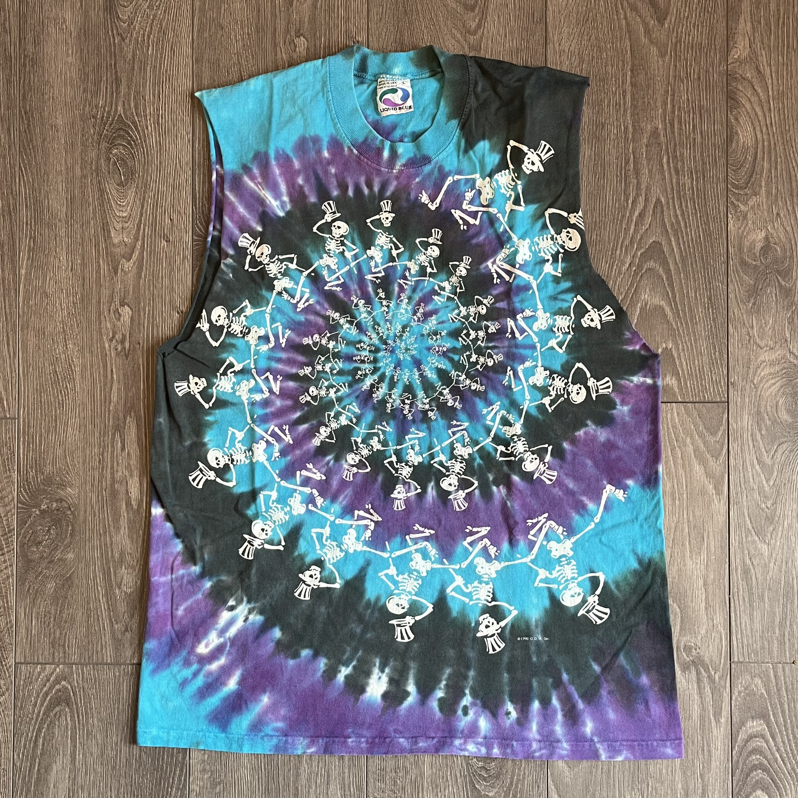 grateful dead spiral skeletons