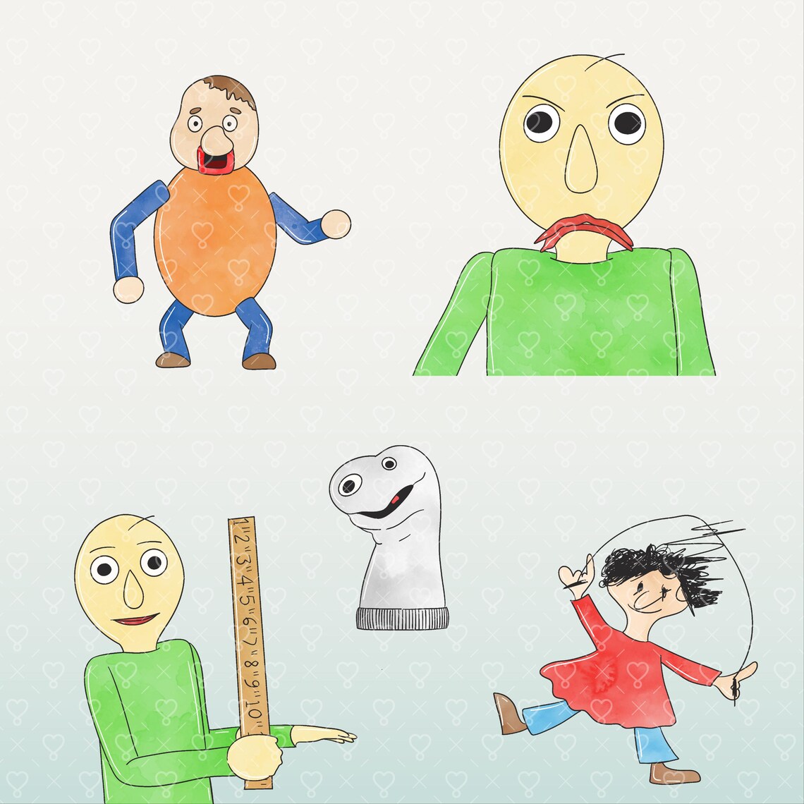 Baldi Math Background Drawing Baldi's Basics PNG | Clipart | Baldis | Transparent Background ...