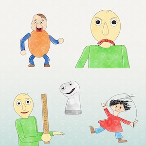 Baldi's Basics PNG | Clipart | Baldis | Transparent Background ...