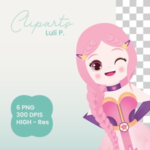 Cute Luli Pampin PNG | Clipart | Sublimation | Luli | Transparent background | Digital Illustration | Pampin | 300 DPIS