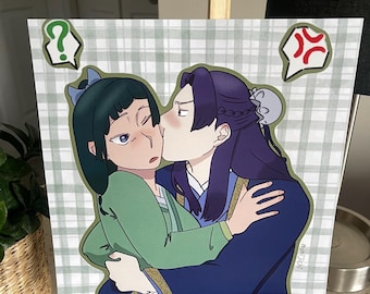 Apothecary Diaries: Jinshi and MaoMao Fanart Print