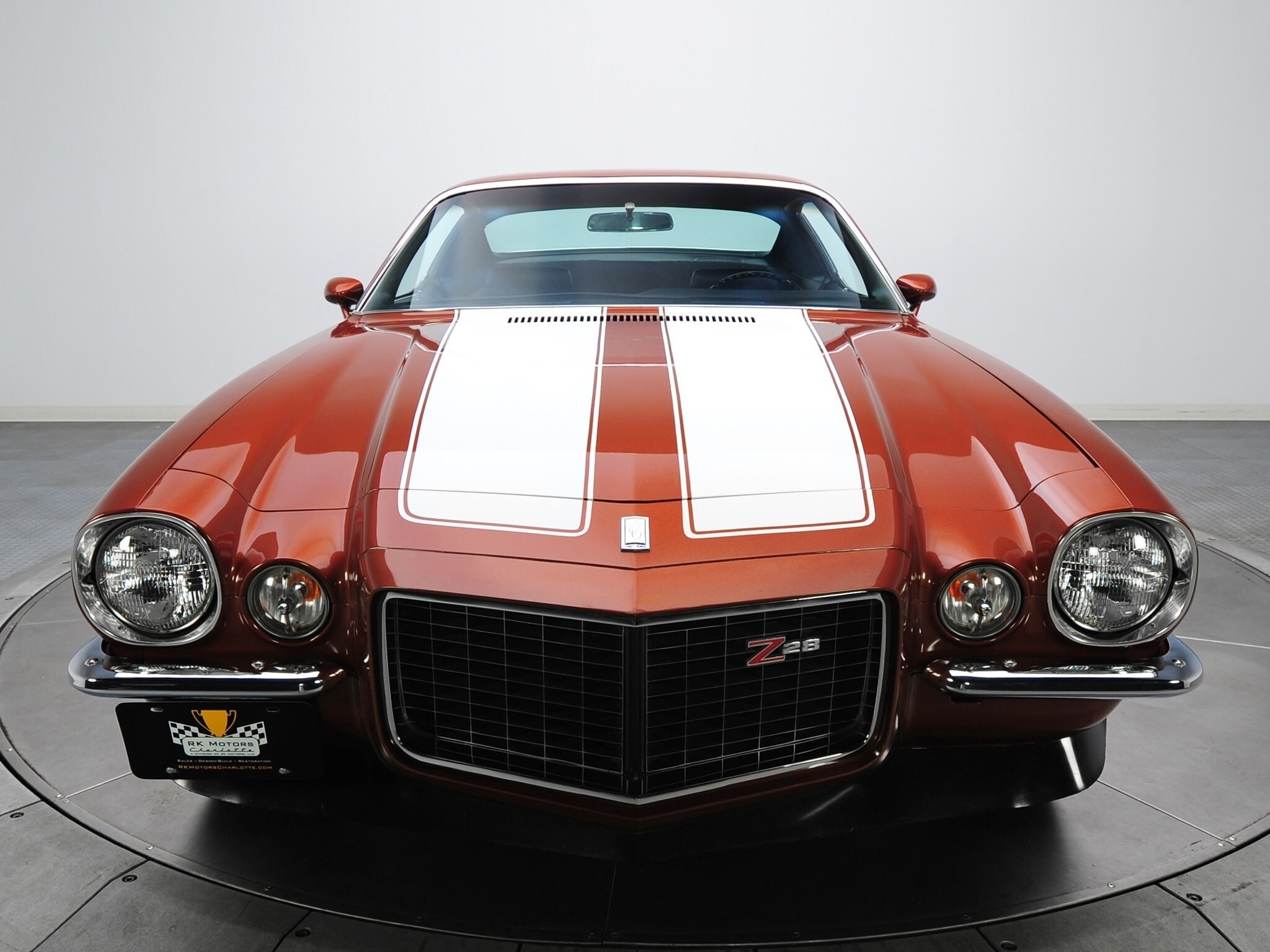 1970 Chevrolet Camaro Z28 (FRONT) 24 X 36 Inch Poster Beautiful!