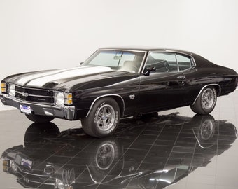 1971 Chevrolet Chevelle SS 24 X 36 Inch Poster Beautiful!