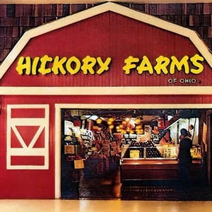 Hickory Farms in about 1980 24 X 18 Inch Poster Americana Wall Art