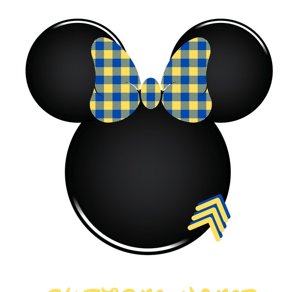 Mickey Mouse Custom Name Down Syndrome Awareness, Mickey JPG, PNG, SVG, Digital Download