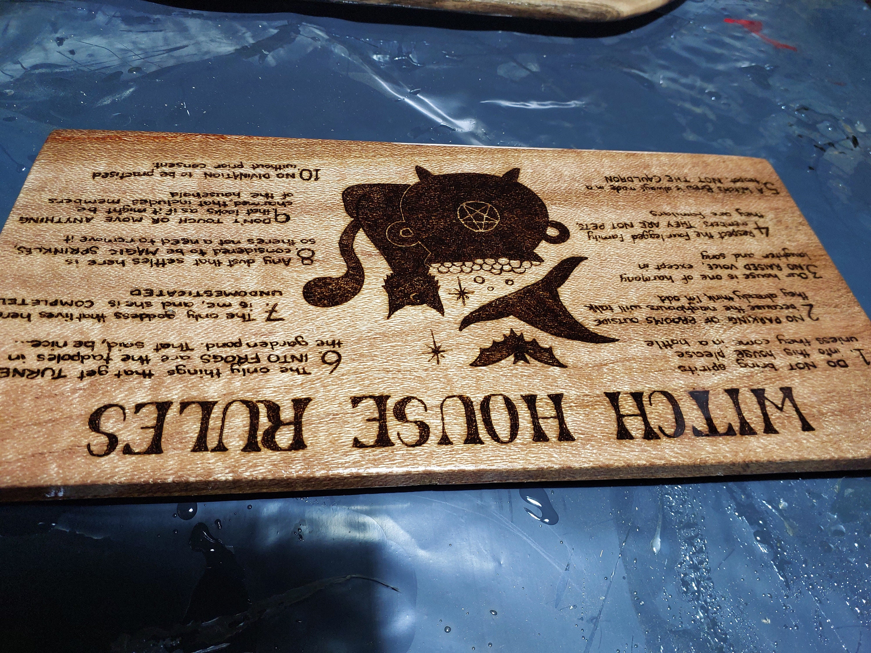 Witchott Sign Witch Sign - Etsy