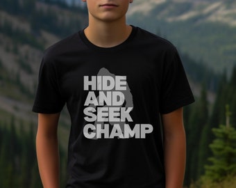 Sasquatch Hide and Seek Shirt