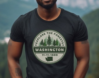 Washington Pride Shirt, WA Adventure Tee