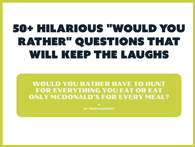 Would You Rather the Adult Drinking Game Edition Printable