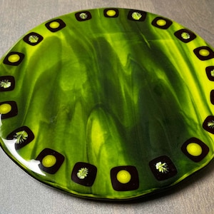 Fused Glass Serving Platter