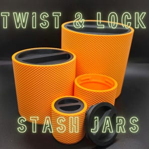 Twist & Lock Stash Jars