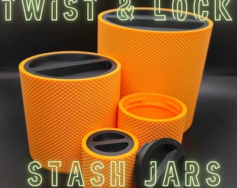 Twist & Lock Stash Jars