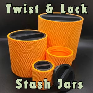Twist & Lock Stash Jars